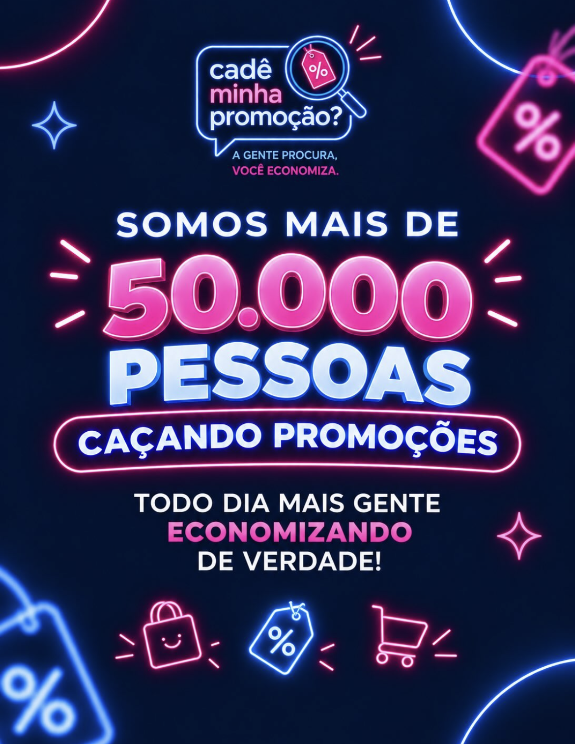 Cadê Minha Promoção: ofertas, descontos e produtos promocionais