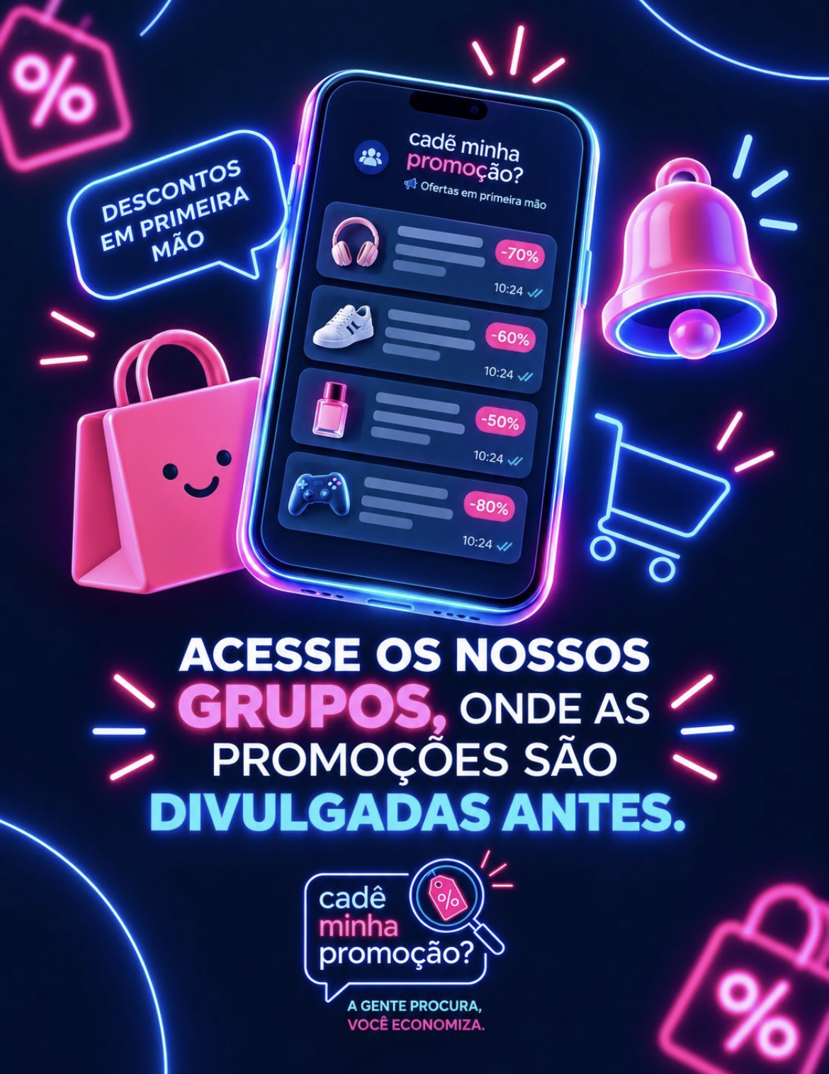 Comunidade Cadê Minha Promoção: pessoas encontrando promoções